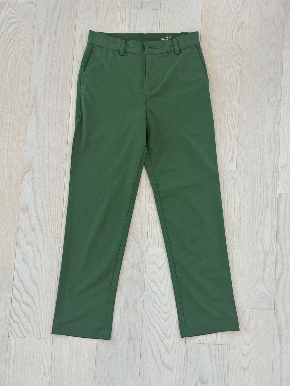 Vineyard Vines Big Kids Green Performance Pants